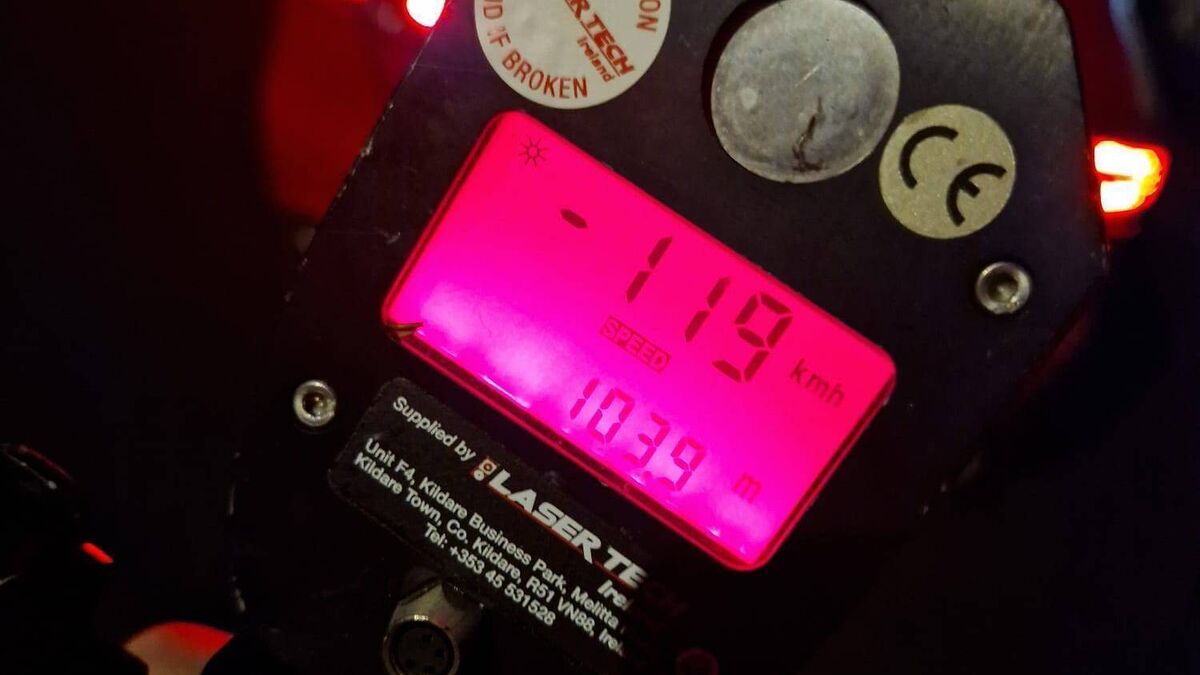 Learner driver in Ballina detected two times over speed limit during bank holiday weekend