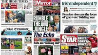 What the papers say: Monday's front pages
