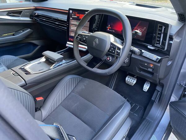The plush interior offers ‘first-class’ space for five adults. The plush interior offers ‘first-class’ space for five adults.