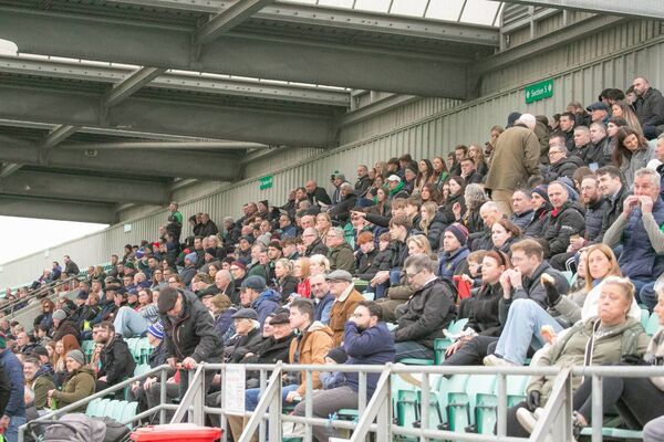 A section of the large attendance at the home of London GAA on Saturday where the local county senior football champions hosted Ballina Stephenites in the opening game of this year's AIB Connacht Club SFC. A section of the large attendance at the home of London GAA on Saturday where the local county senior football champions hosted Ballina Stephenites in the opening game of this year's AIB Connacht Club SFC.