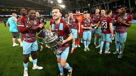 Drogheda United shock Derry City to clinch FAI Cup final