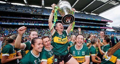Seven Kerry players on ladies All-Star team as Galway's Nicola Ward named Player of the Year