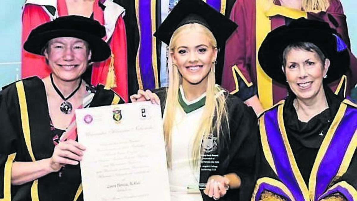 Past Mayo pupil of Ballina school recognised for outstanding academic achievements