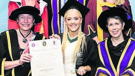 Past Mayo pupil of Ballina school recognised for outstanding academic achievements