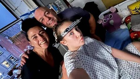 Teenager 'incredibly lucky' after nurse spotted scoliosis after going to hospital for tonsillitis