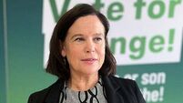 Support for Sinn Féin ‘has come back very strongly’, says Mary Lou McDonald