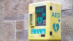 Defibrillator damaged in Mayo town Defibrillator damaged in Mayo town