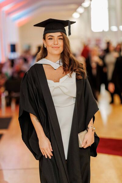 Anna Tuohy, Castlebar, Co Mayo was an ATU sports scholar for Ladies Gaelic Football, she was part of the winning team that won the All-Ireland League and Championship double in 2022. Anna graduates from ATU with a Bachelor of Science (Honours) in Psychiatric Nursing. Anna Tuohy, Castlebar, Co Mayo was an ATU sports scholar for Ladies Gaelic Football, she was part of the winning team that won the All-Ireland League and Championship double in 2022. Anna graduates from ATU with a Bachelor of Science (Honours) in Psychiatric Nursing.