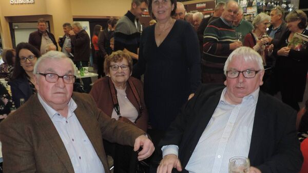 At the launch of Kilkelly Kilmovee book launch which was held at Knock Airport were from left; Seamus and Mary Waldron, Margaret Mahon and Councillor John Caulfield. Pic; James Hunt Photography. At the launch of Kilkelly Kilmovee book launch which was held at Knock Airport were from left; Seamus and Mary Waldron, Margaret Mahon and Councillor John Caulfield. Pic; James Hunt Photography.