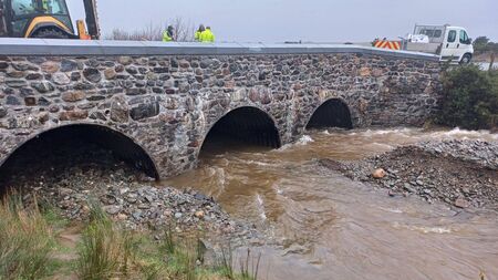 Alert: Mayo road closed until further notice due to storm damage to bridge
