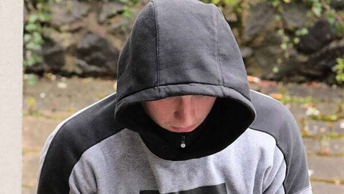 Cailean Crawford storms out of dock after being convicted of murdering grandfather