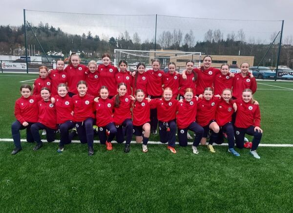 The Mayo U12s beat Midlands League 2-0. The Mayo U12s beat Midlands League 2-0.