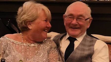 Couple had become grandparents on day they died in house fire, inquest told