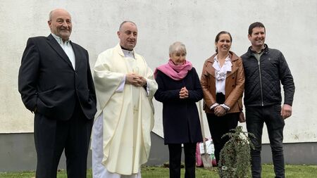 Local Notes: Tree planted in honour of retirement of Canon James Quinn after 26 years administering to Taugheen community.