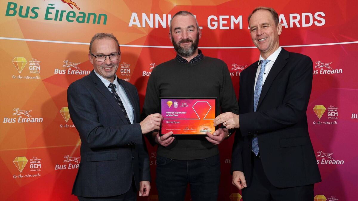 Mayo man wins prestigious award for dedication to coworkers