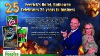Hotel celebrating anniversary with fundraiser for Mayo/Roscommon Hospice