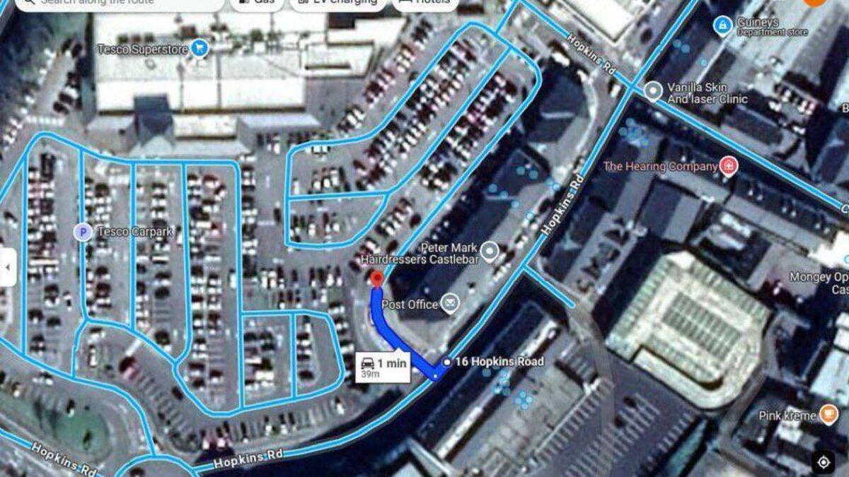 ALERT: Motorists advised of temporary change to busy Mayo town road this Christmas