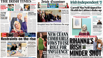 What the papers say: Thursday's front pages