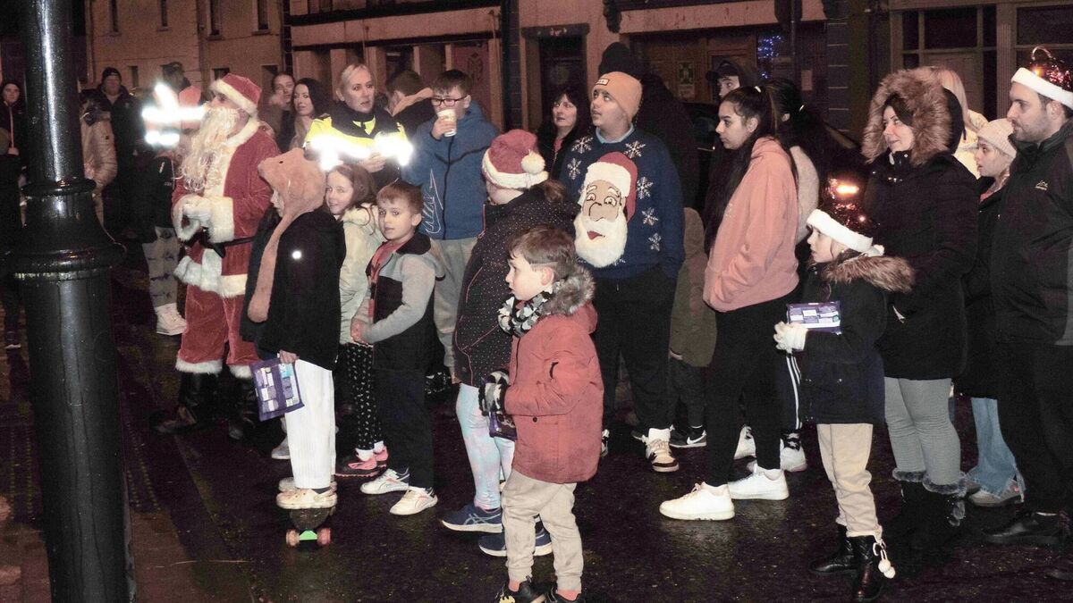 Local Notes: Santa Claus gathers with local children at blessing of the crib in Kilkelly.