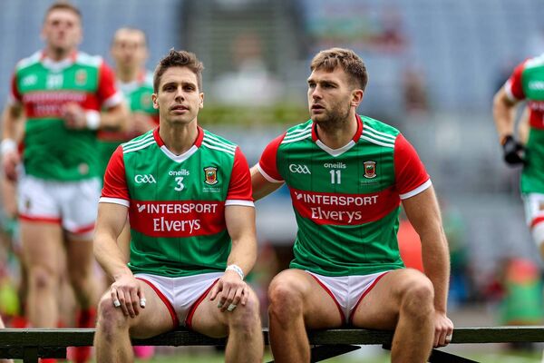 Lee Keegan and Aidan O'Shea faced stiff competition to be considered among the GAA's best fifteen footballers of the past 25 years. Picture: James Crombie/INPHO Lee Keegan and Aidan O'Shea faced stiff competition to be considered among the GAA's best fifteen footballers of the past 25 years. Picture: James Crombie/INPHO