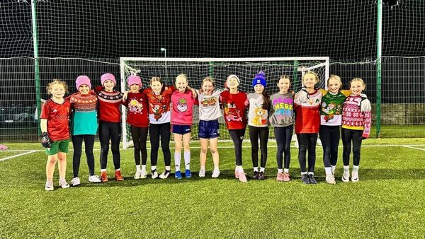 Local Notes: Kilglass Enniscrone Utd U12 girls enjoy evening of fun in their festive Christmas jumpers.