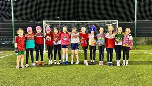 Local Notes: Kilglass Enniscrone Utd U12 girls enjoy evening of fun in their festive Christmas jumpers.