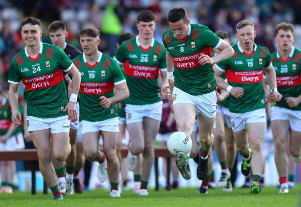 Stephen Coen is hopeful that many of Mayo's younger players will learn much from 2024 and carry those lessons into the coming season. Picture: INPHO/James Crombie Stephen Coen is hopeful that many of Mayo's younger players will learn much from 2024 and carry those lessons into the coming season. Picture: INPHO/James Crombie