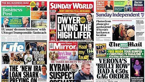 What the papers say: Sunday's front pages