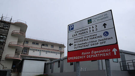 More than 40 patients waiting for beds at Limerick hospital on Christmas Eve