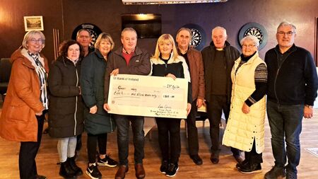Local Notes: Cheque presented after Erris fundraiser