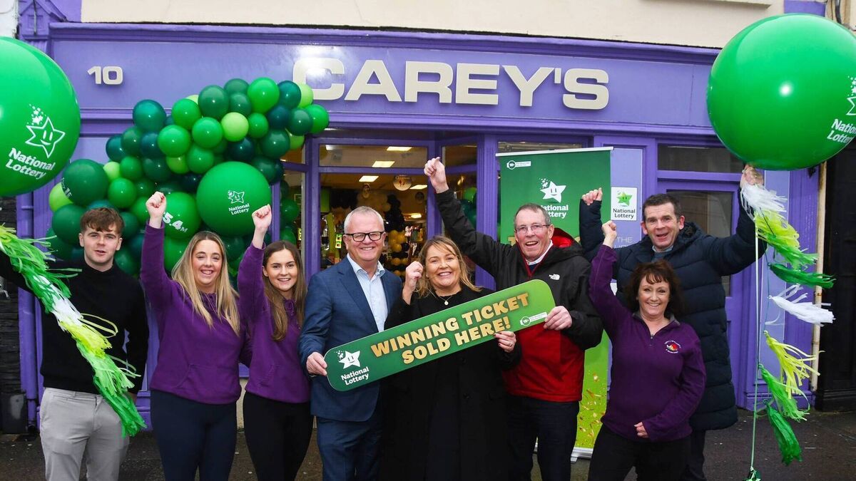 Another Lucky Lotto day for Mayo store after €5.4m ticket sold