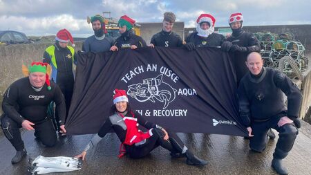 Local Notes: Sub Aqua Search and Recovery enjoy annual New Years Day Dip in Kilcummin.