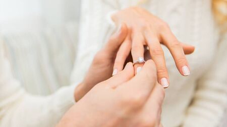 Congratulations: Popular couple wished all the best following recent Christmas engagement