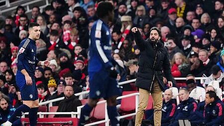 Sunday sport: Manchester United defeat Arsenal on penalties while Leinster defeat La Rochelle