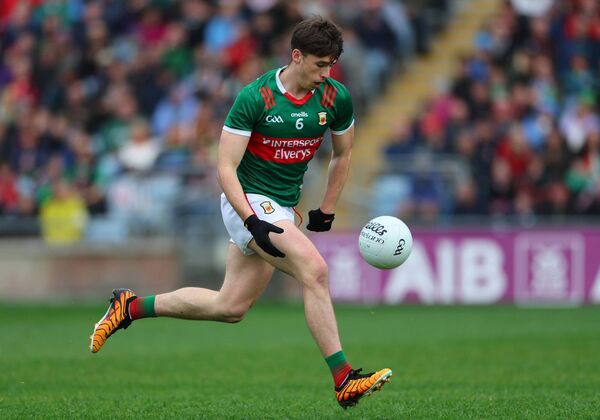 GAA All-Ireland Senior Football Championship Preliminary Quarter-Final, Hastings MacHale Park, Castlebar, Mayo 22/6/2024 Mayo vs Derry Mayo’s Sam Callinan Mandatory Credit ©INPHO/James Crombie