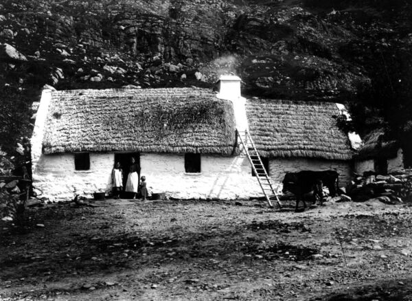 It has been said that because of the poor-quality and vulnerable housing of the time, the hurricane of January 1839 made more people homeless in a single night than all the decades of eviction that followed it.	Picture: Hulton Archive/Getty Images)