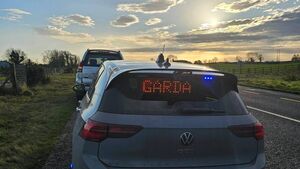 Gardaí catch motorist using phone while driving on busy Mayo road