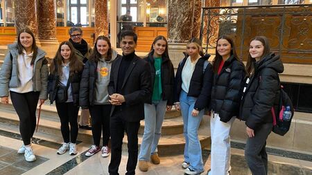 Local Notes: TY and 5th years from Enniscrone on student exchange in Lille, France.