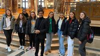 Local Notes: TY and 5th years from Enniscrone on student exchange in Lille, France.