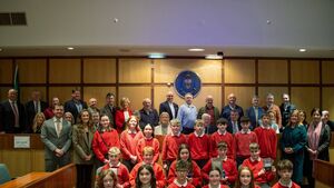 Mayo students are honoured by Mayo County Council Mayo students are honoured by Mayo County Council