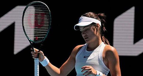 Emma Raducanu focusing on serve after ‘harsh’ loss to Iga Swiatek