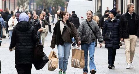 Consumer sentiment improves to six-month high in January
