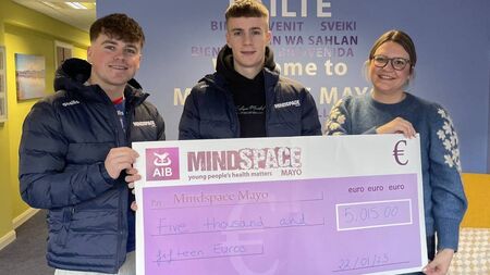 Local Notes: Cormac and James ran 5km every day in November to raise funds for Mindspace.