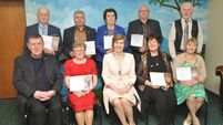 Local Notes: Mid-Killala Pioneers presented long service awards at annual dinner.