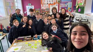 Students get input into Ballyhaunis Town Centre First plan