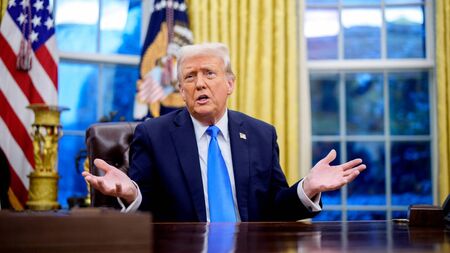 Trump shreds the usual script for US President