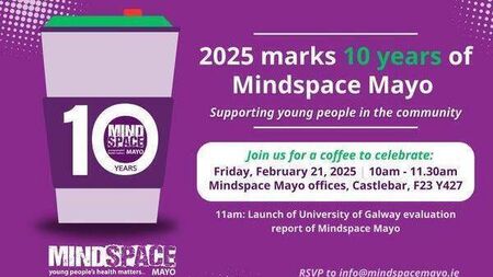 Mindspace Mayo marks ten years supporting young people