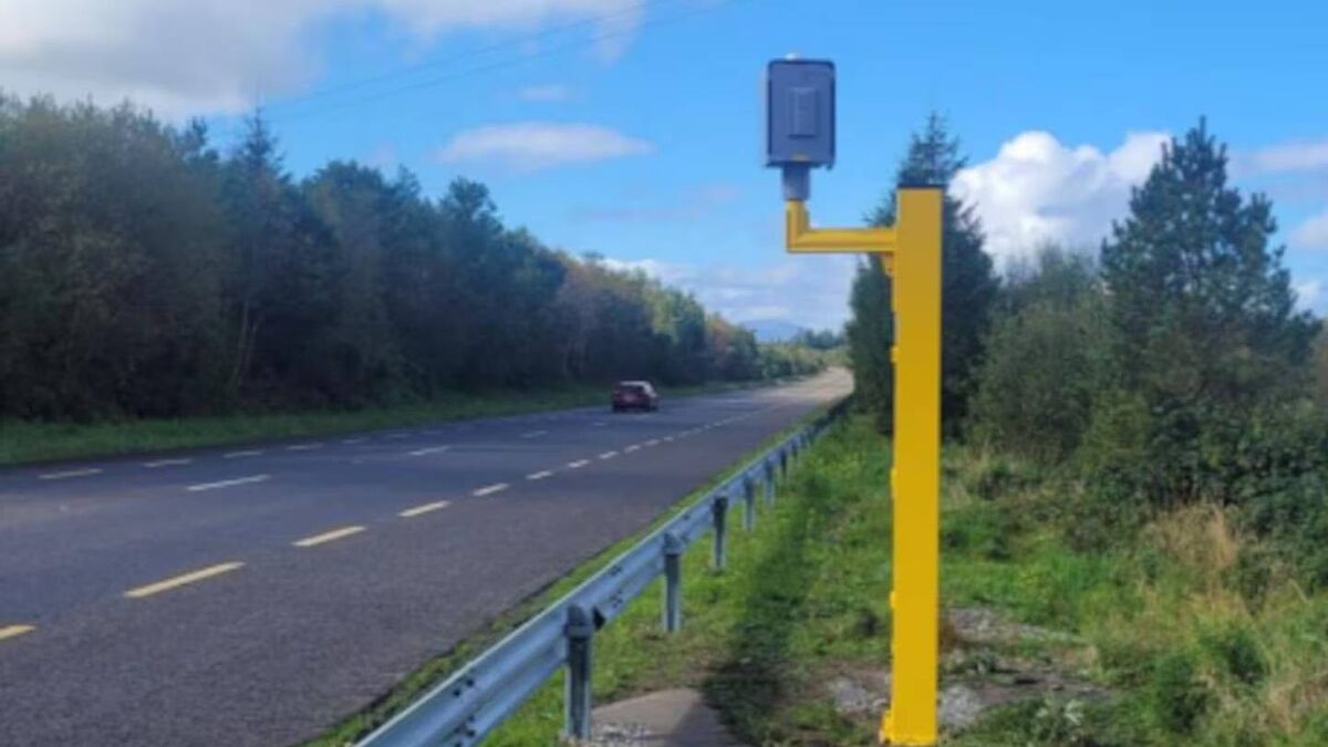 Revealed: The number of motorists caught speeding by new Mayo speed camera
