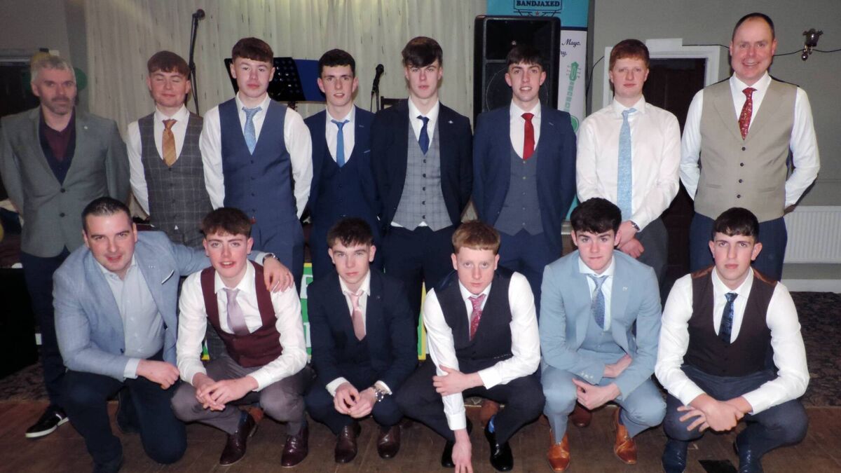 Local Notes: Kilmovee minor team celebrate at awards night.