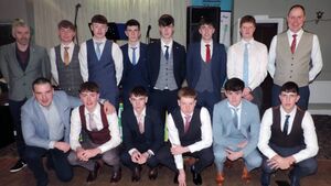 Local Notes: Kilmovee minor team celebrate at awards night. Local Notes: Kilmovee minor team celebrate at awards night.